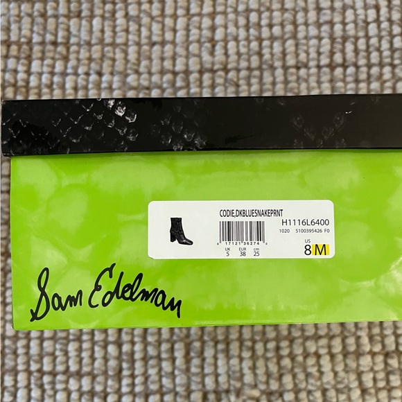 Sam Edelman snake print boots - Picture 2 of 5